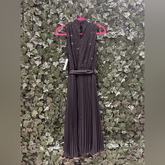 NWT! Sandra Darren Sequin Midi Dress Size 12 - Picture 2 of 3